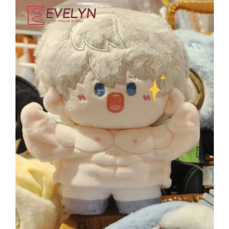 Evelyn 1 Piece 10cm Creative Doll 's Muscle Clothes Toy House Dress up Gift Anime Game Love and Deepspace  No Doll