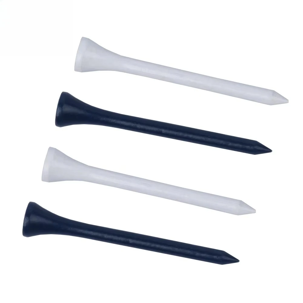 

Popular Black/White Bamboo Golf Tees Customizable 70mm Wooden Sports Tees for Golf