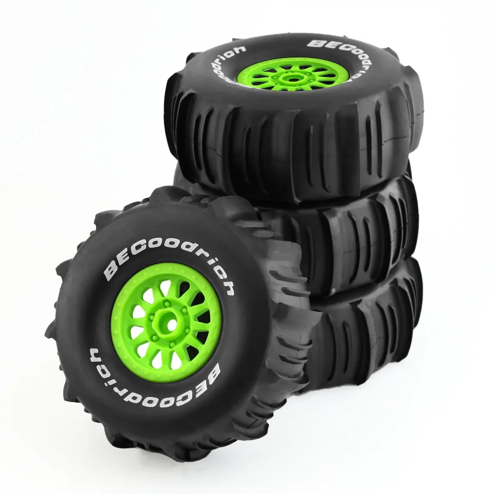 E-Star Hub E-Star Hub4Pcs 138mm 1/7 Desert Short Course Truck Sand Tire 17mm Wheel Hex for ARRMA Mojave TRAXXAS UDR Yikong DF7 F