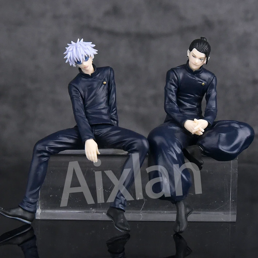 Aixlan Jujutsu Kaisen Figurka Satoru Gojo Geto Suguru 13cm PVC Figurka akcji Amine Prezent urodzinowy Figurka kolekcjonerska