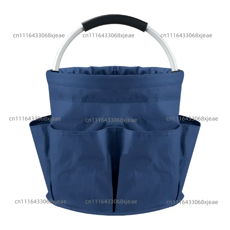 1pc Bucket Tool Organizer Bag, Storage Basket With 6 Compartments And Large Central Compartment
