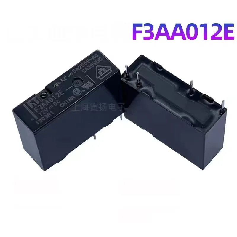 10PCS/lot Power relay F3AA005E F3AA012E F3AA024E 4PIN a group of normally open