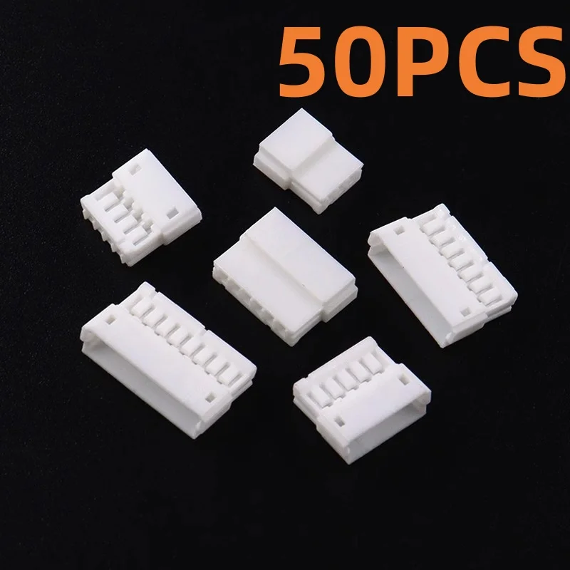ZH1.5mm spacing female shell connector female head air docking rubber shell 2P3P4P5P6P connector