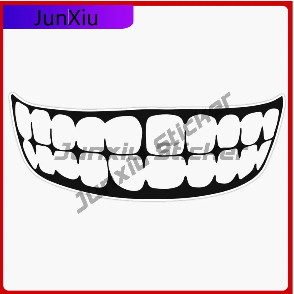 The Truths Mouth Two Colour Vinyl Waterproof Sticker Scratch-proof Exterior Decal Accessory Car Laptop Wall Window Bumper Campin