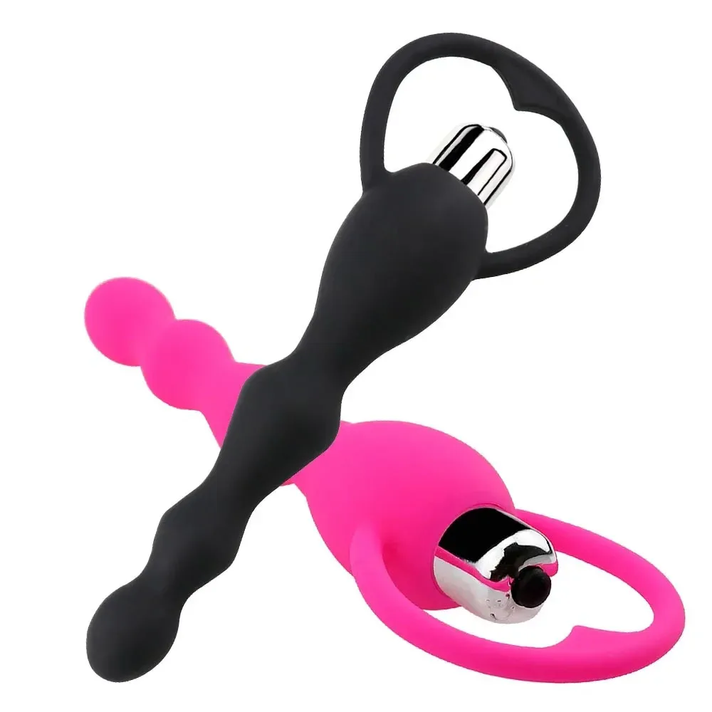 Anal-plug Aus Silikon Mit Vibrationsfunktion Für Prostatamassage_voghion.com