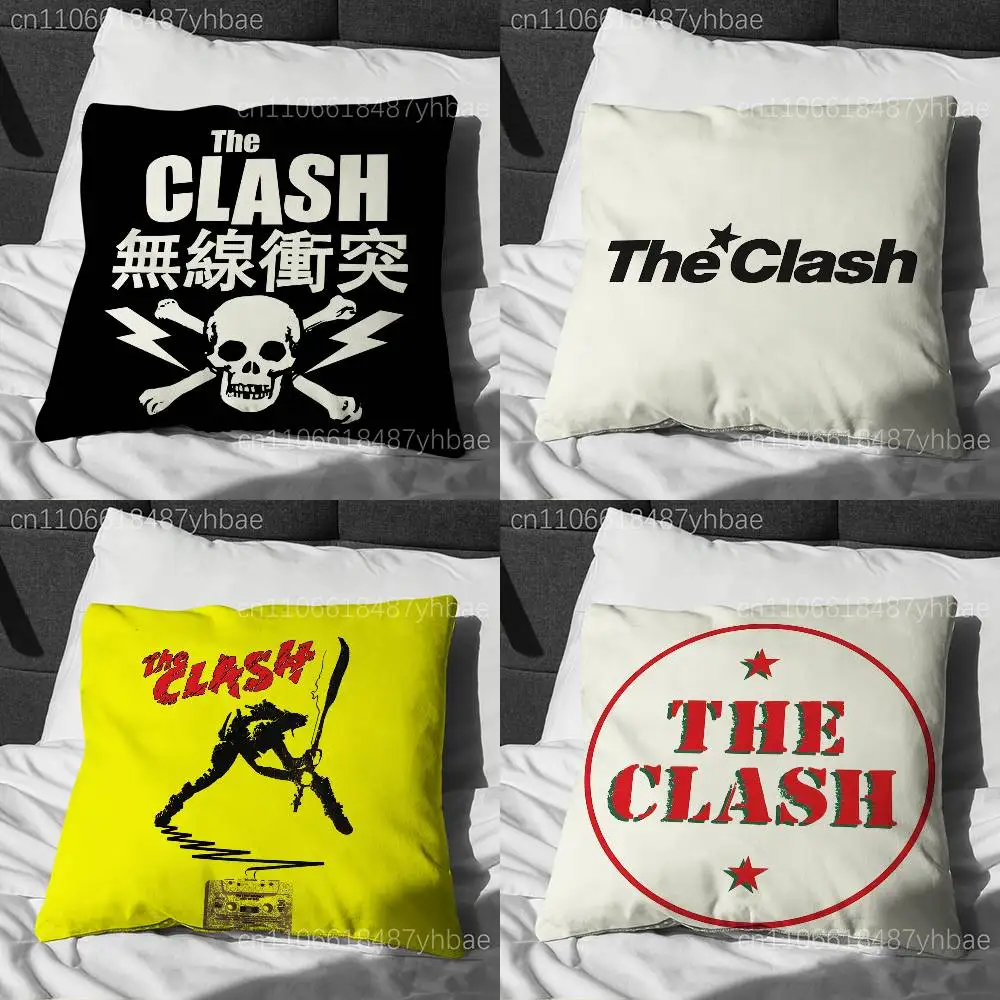 

The C-Clash In London Calling Pillow Case Cover Square Sofa With For Pattern Comfortable Cushion suitable Of Room