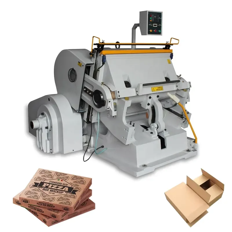 CE Certificate ML1040 High Speed Hand Fed Platen Flat Bed Paper Box Making Manual Die Cutting Creasing Machine