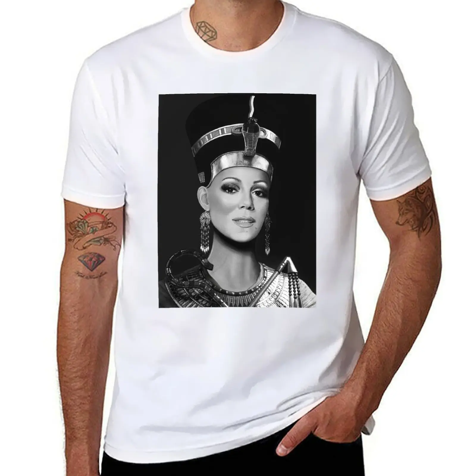 

Nefertiti T-Shirt t shirt for man cotton t shirts man 100% T-Shirt