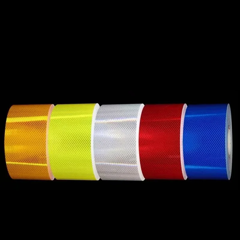 10cm X 3m Diamond Grade Super Reflective Warning Tape DIY Decorative Sticker DIY Personality Reflective Adhesive Tape