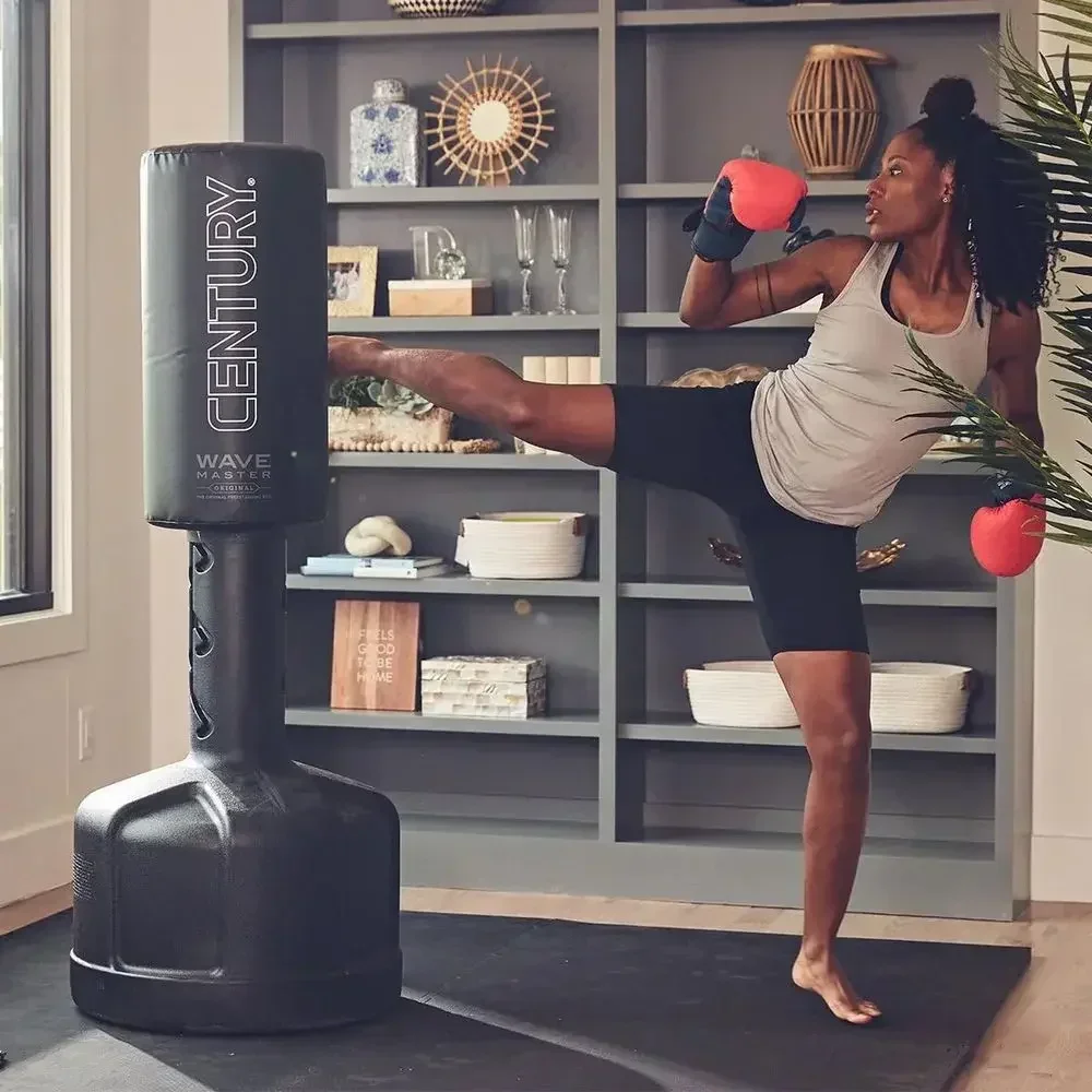 Retractable Heavy-Duty Freestanding Punching Bag