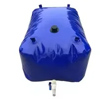 Portable Foldable Water Storage Bag Flexible Water Bladder with Valve for RV Drought Relief Firefighting Agriculture