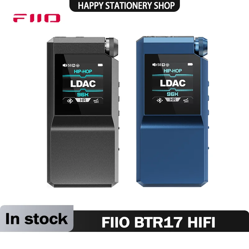 FiiO BTR17 Bluetooth Decoding Earphones Power Amplifier HiFi Portable Custom AAC/SBC/aptX/aptXAdaptive/aptxLossless/atXHD/LDAC