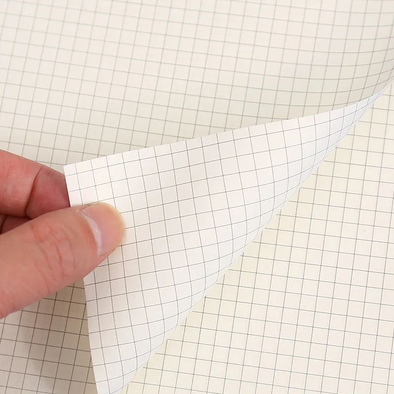 1 Flip-Up-Spiralnotizbuch, einfaches Raster, horizontale Linien, vertikales Flip-Notizbuch A5/B5/A4, dickes Notizbuch mit horizontalen Linien, für Studenten – Detail 2