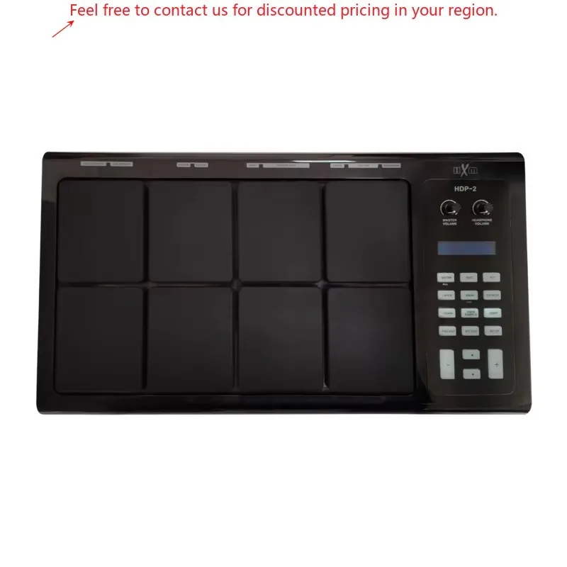 

HXM HDP-2 Black Color Without Metal Stand 8 Pads Professional Octapad Percussion Instruments