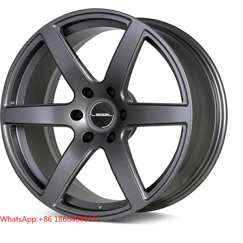 Factory Direct Custom Forged Wheels Size 16 17 18 19 20 21 22 Inch PCD 5x120 Gloss Black Forged Aluminum Rims