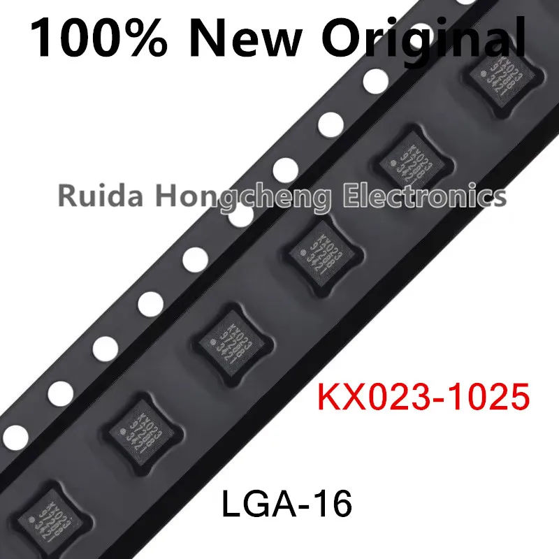 10-20PCS/Lot KX023-1025 、KX023 LGA-16 New original three-axis digital accelerometer sensor