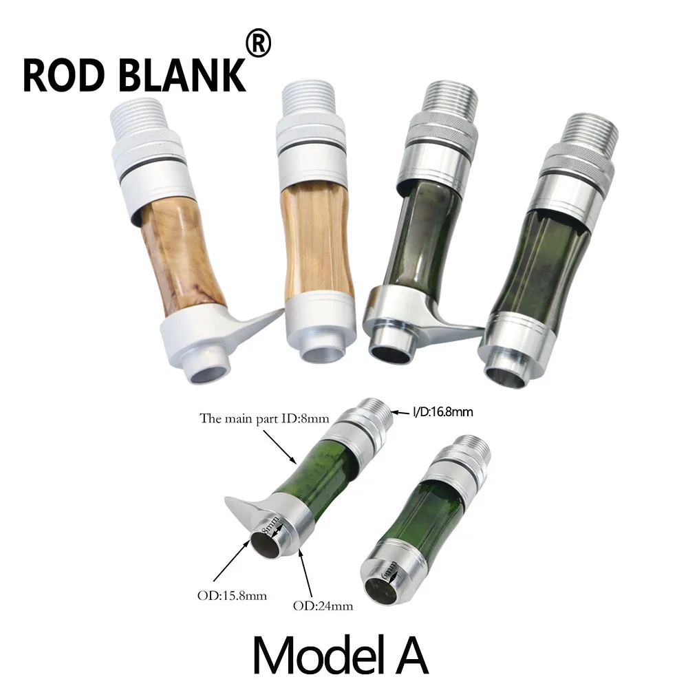 RodBlank Solid Wood Reel Seat Spinning Casting Trout Fishing Reel Seat Rod Building Components Pole Repair Reel Seat Accessories