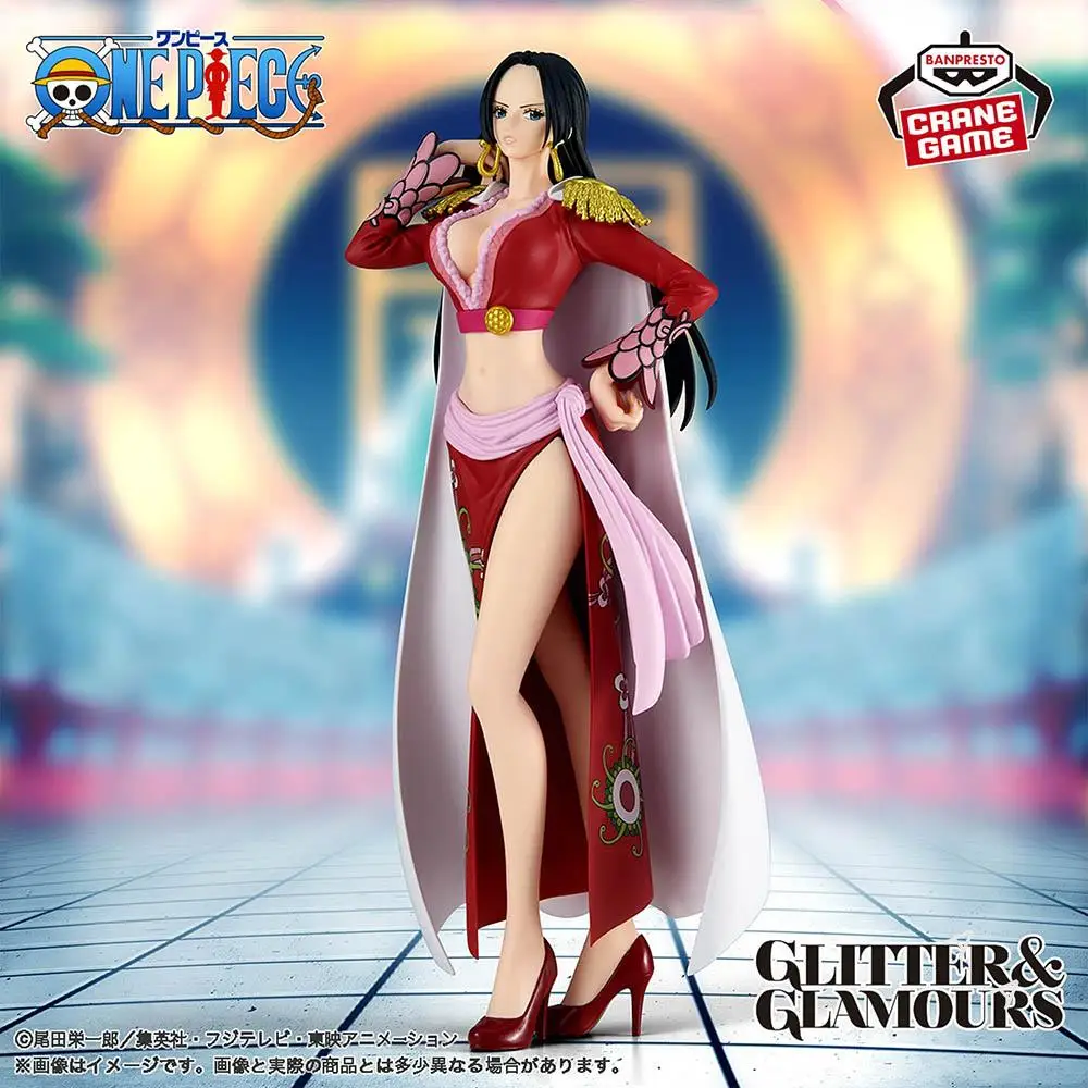 BANDAI ONE PIECE GLITTER & GLAMOURS Boa Hancock 2 Nuovissimo spot merci Figura Modello Anime Genuino Giocattolo In Scatola