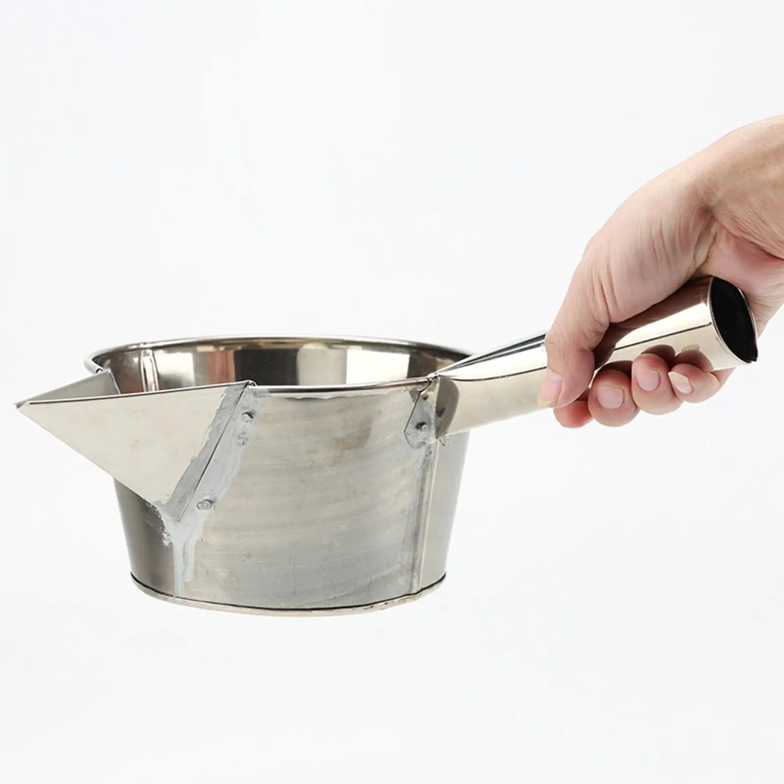 

Ceramic Slurry Ladle Water Dipper Grouting with Spout Watering Plants Industrial Ceramic Work Pottery Tool Water