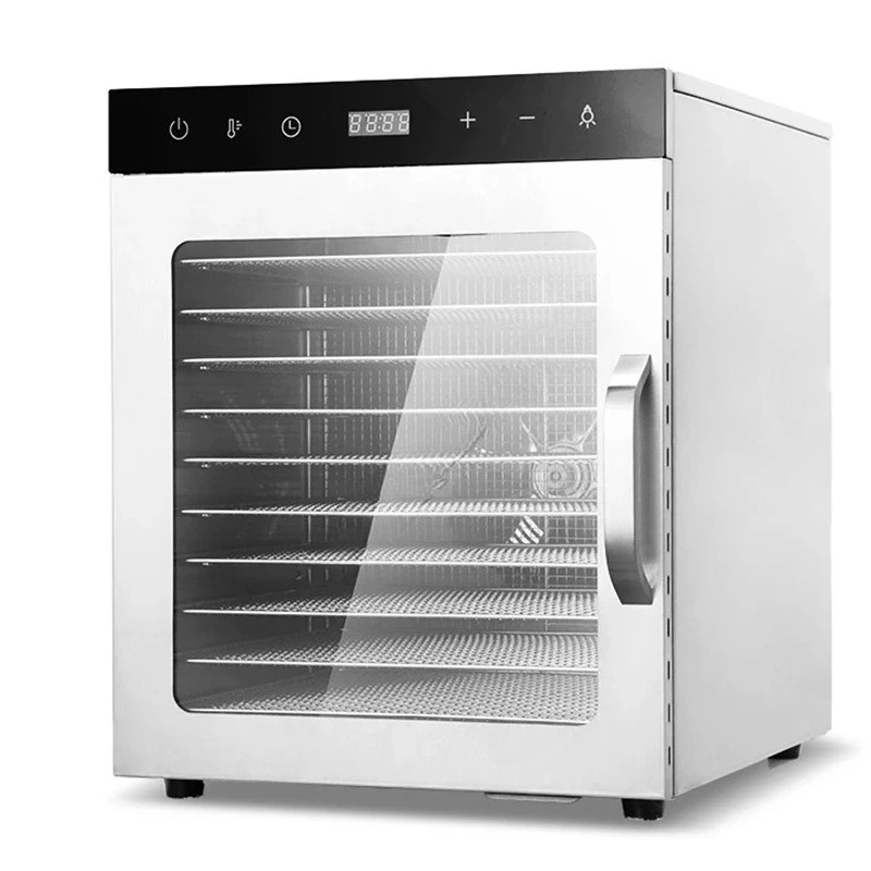 Dried Fruit Machine 10-storey Household Double-layer Food Stainless Steel Fruit And Vegetable Dehydration Commercial Air Dryer