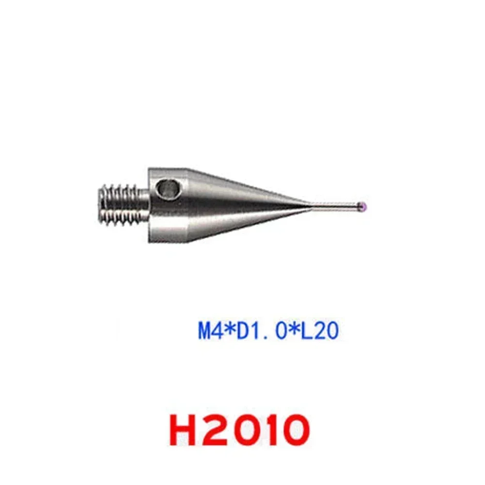 M4 CMM Probe Tip S2010 S2010 H2010 H2020 Red Jewel Needle CMM Stylus Red Ball Gauge Head For CMM CNC Machine Touch Probe