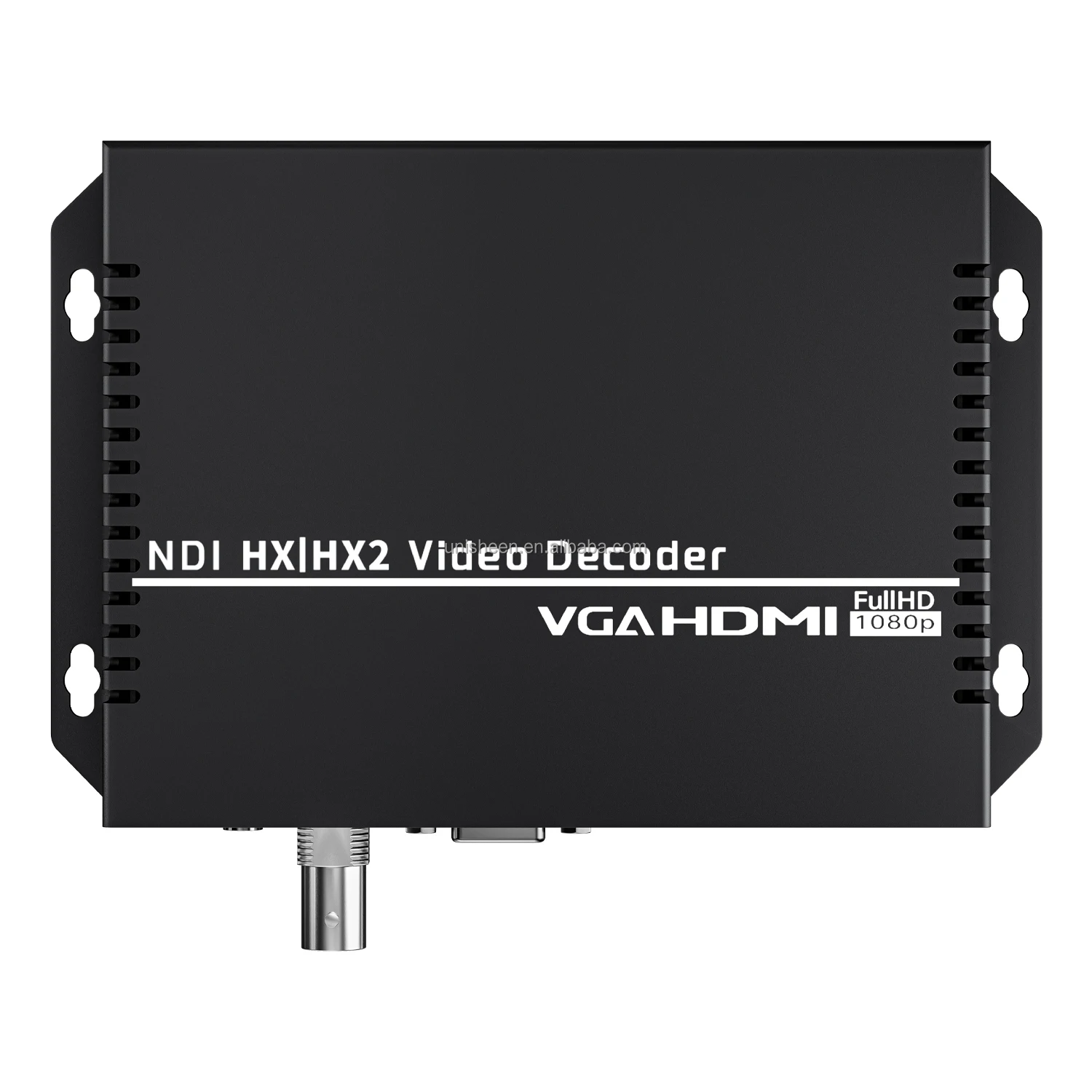 Custom Made JM3500C-NDI CVBS BNC  SRT RTSP UDP NVR Transmitter IP to  VGA HDMI 4K H.265 HEVC H.264 Video Capture Box Decoder