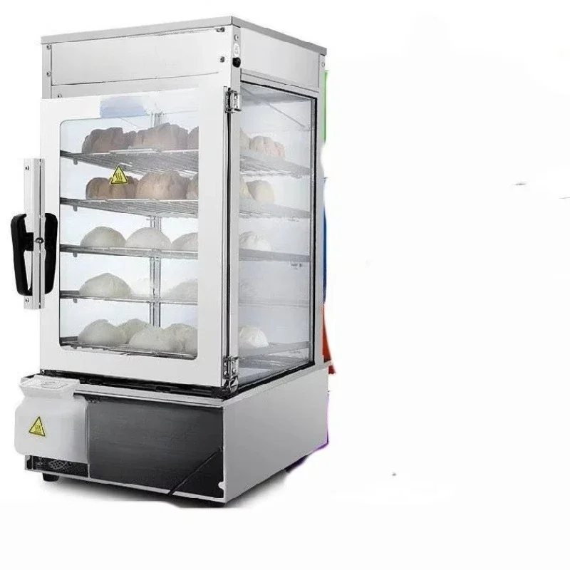 Industrial Food Steaming Heated Dumpling Steamer, Rectangular 6 Layer Sweet Corn Steamer Vegetable Bread Hot Dog Steamer