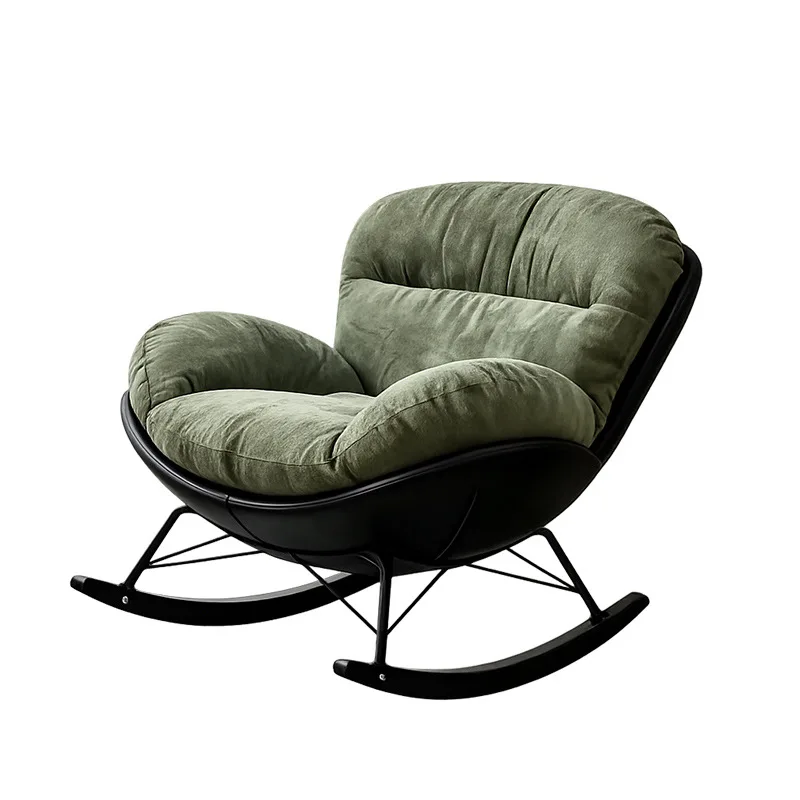 New durable rocking chair adult reclining household balcony casual adult single reclining and sleeping rocking chair