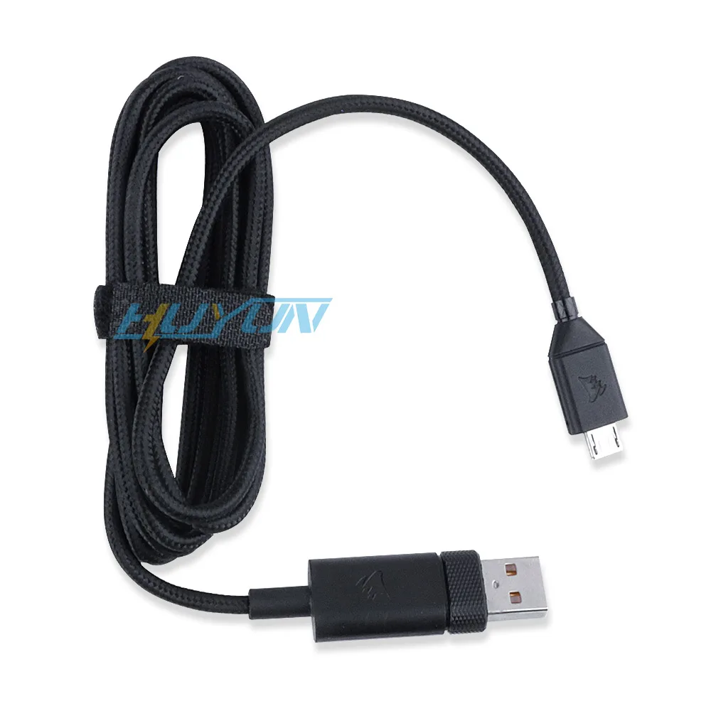 USB Mirco Charging Cable Wire Data Line For Cor.sair Ironclaw RGB Wireless Mouse