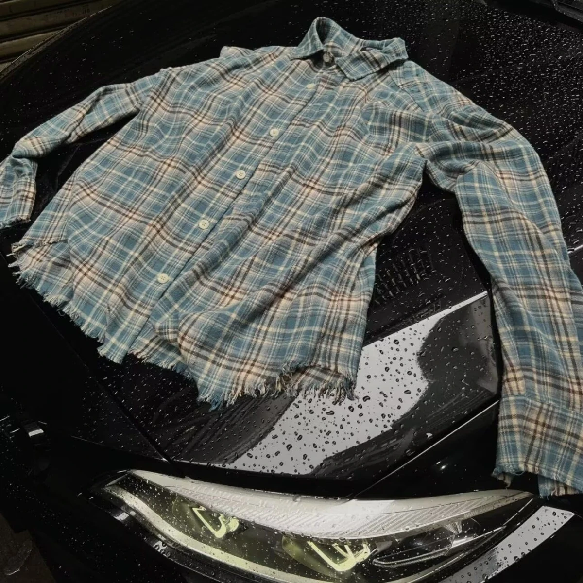 

Ретро-рубашка в клетку для женщин, приталенная, на одной пуговице, свободная, универсальная, модная, из полиэфирного волокна