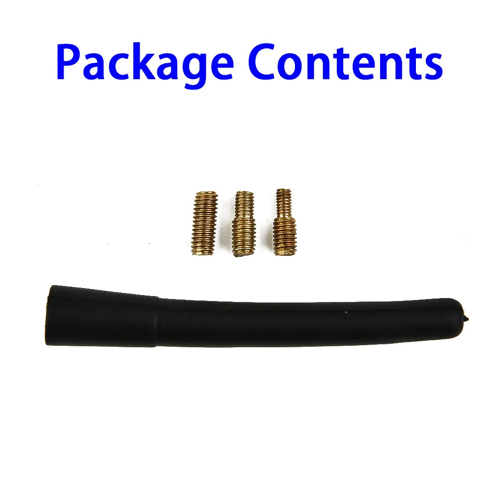 Professional Car Rubber Roof Short Rod Thread M5 for m6 Radio Antenna Auto 10cm Adapter High Quality Professional