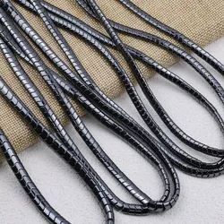 Natural Black Hematite Gear Cut Stone Beads 5/6/8MM Loose Spacer Beads For Jewelry Making DIY Necklaces Earrings Craft Supplies