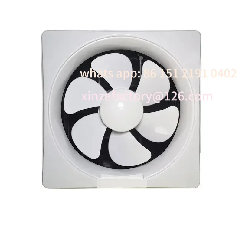 Customizable Powerful Silent Ventilation Fan 6/8/10 Inch Exhaust Fan Wall Exhaust Fan Kitchen Household Silent Bathroom Window E