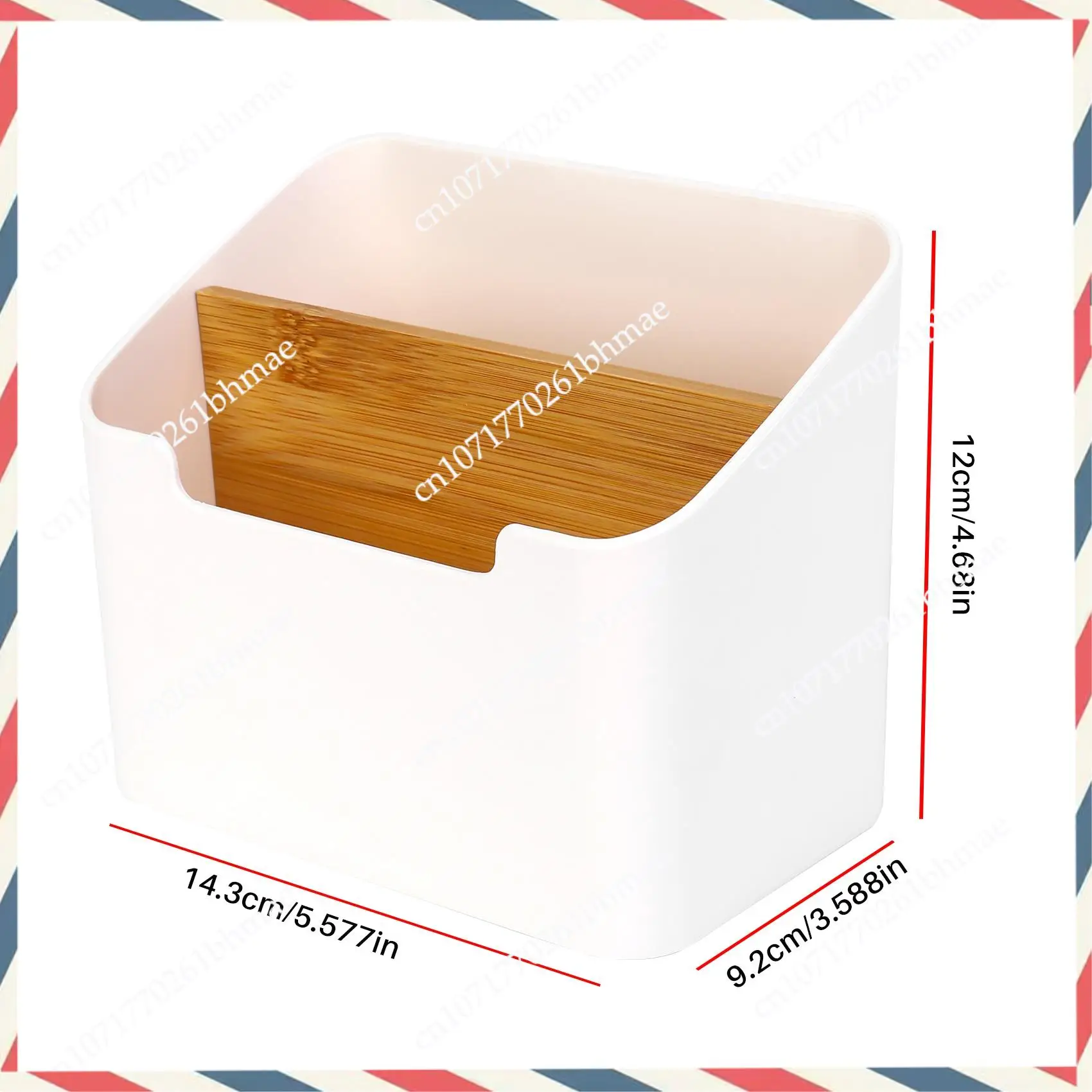 -A21Z Remote Control Holder Desk Storage Organizer Box Container For Desk, Office Supplies, Home