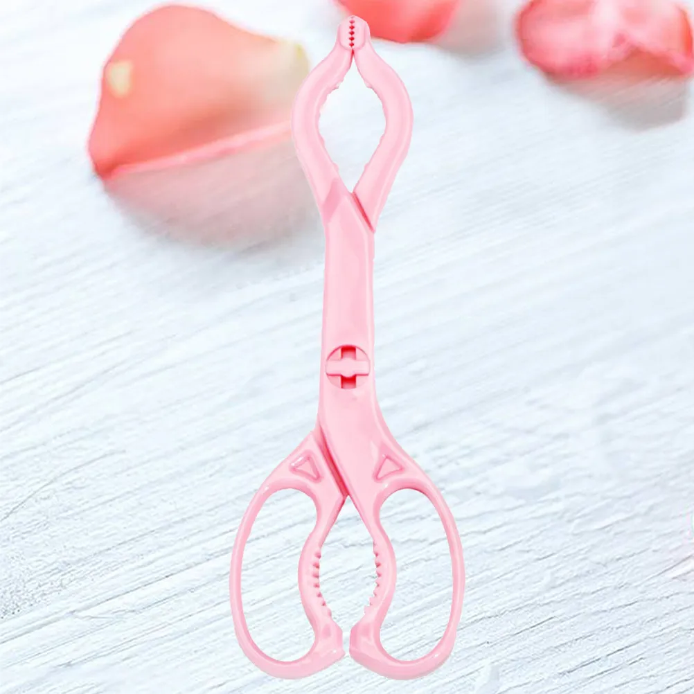 1Pcs Feeding-Bottle Clamp Detachable Anti-Slip Silicone Pacifier Tong High Temperature Resistant Clamp for Sterilizer and