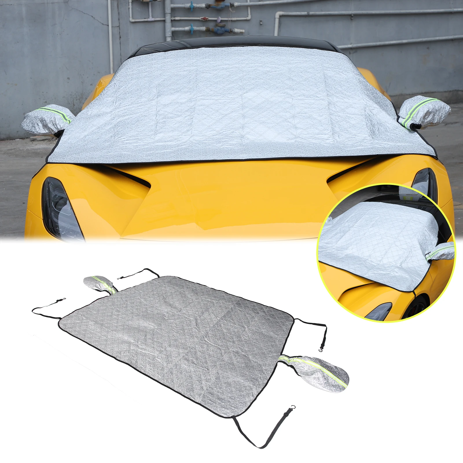 For Lotus EMIRA 2021-2023 Car Windshield Snow Anti Frost Cover Windproof Winter Ice Snow Shield Trim Car Accessories