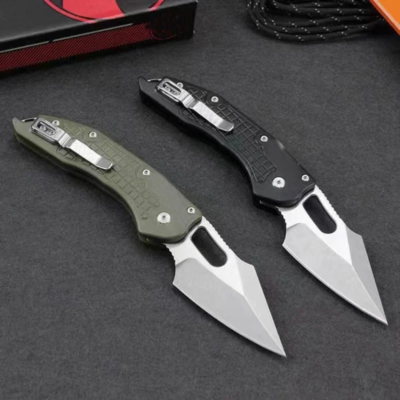 LEMIFSHE Made MT cuscinetto a sfere G10 manico 9 cr15mov lama caccia tattiche di sopravvivenza strumento EDC coltello pieghevole coltello da tasca