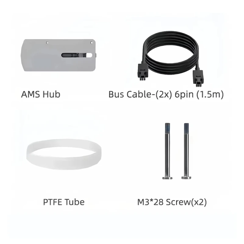 For AMS Hub Expand AMS Connection for X1/P1 Series Printers AMS Unit Multi-AMS [No.3 Elnic]