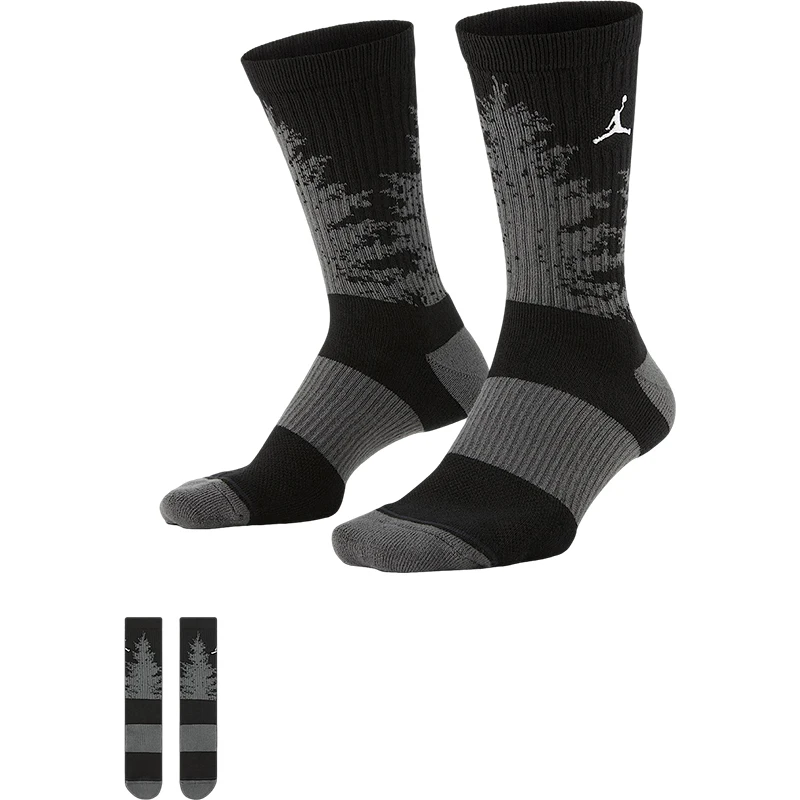 Nike genuine JORDAN men's and women's knitted breathable sports socks set HV1081-010 view 5