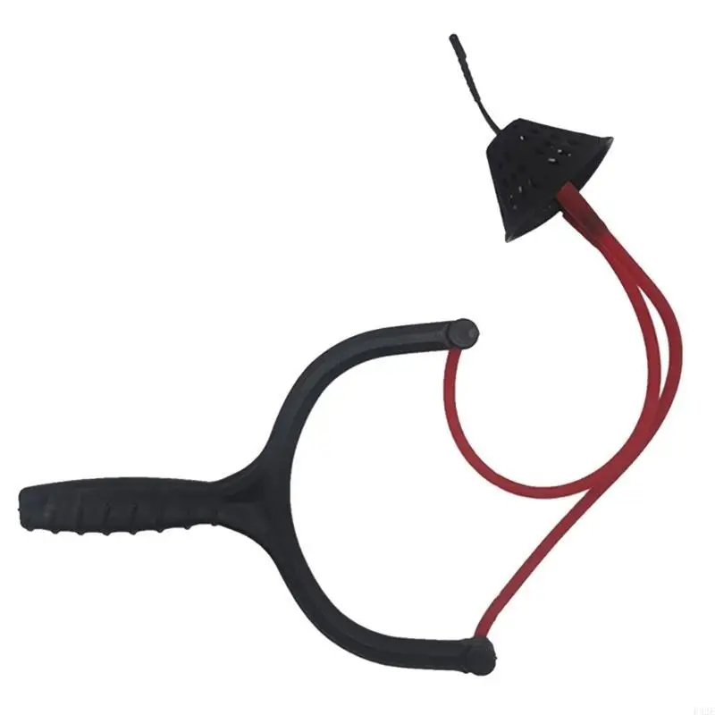 F92E طعوم الصيد المحمولة طعوم قاذفة سحب مغذي الصيد المقاتلات Swingshots