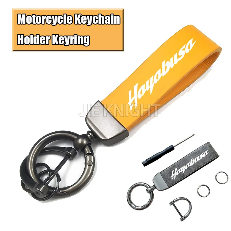

For SUZUKI HAYABUSA GSXR1300 GSXR1300R Motorcycle Keyring Keychain Lanyard Gift ﻿