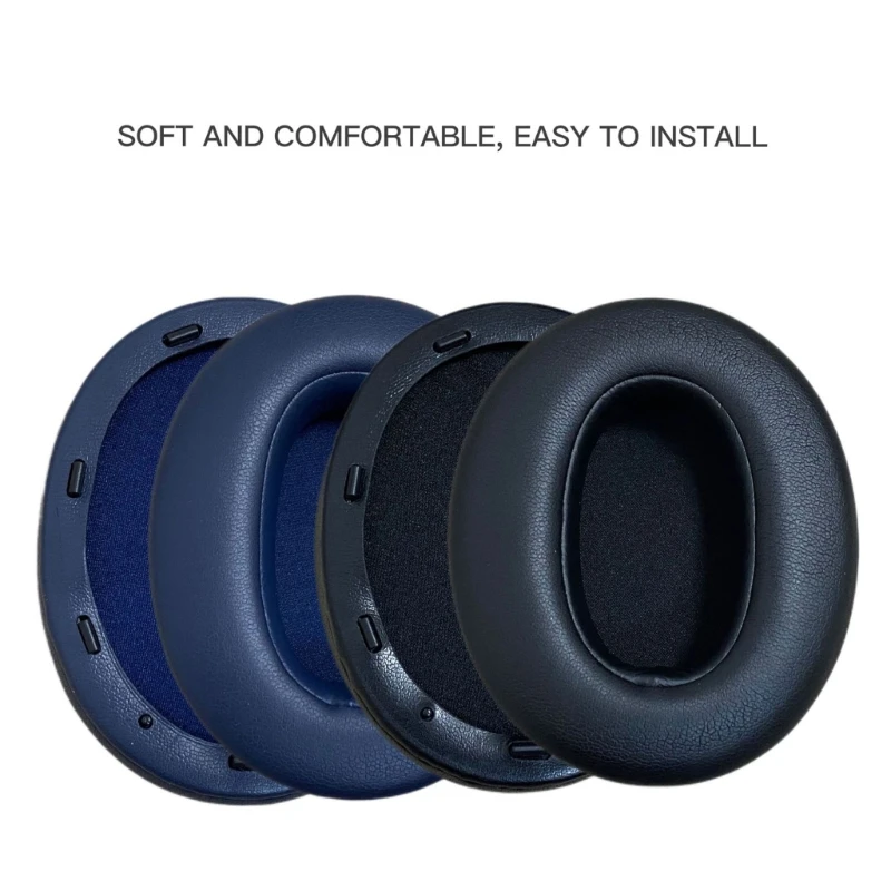 Replacement Leather Earpads Headband Cover Headbeam For Sony WH-XB910N Headphone Sleeves Ear Cushions Earmuffs