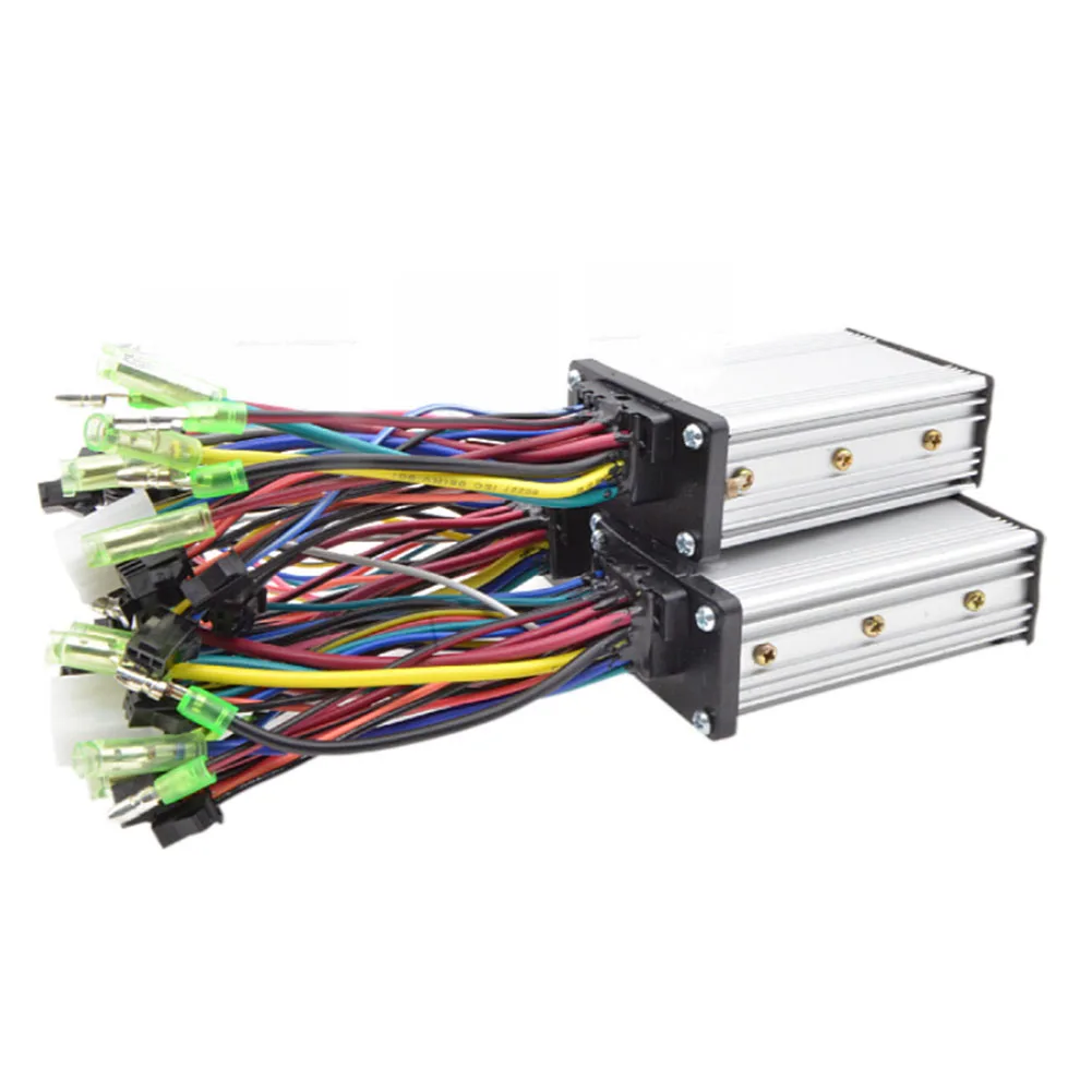 

Литиевый контроллер Контроллер двигателя 350 Вт 36 В 48 В Преобразование частоты Интеллектуальный двухрежимный серебристый литиевый Tram