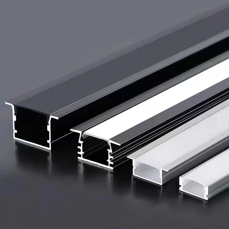 

Aluminum Linear Light U Shape Line Light Embedded Strip Aluminum Profile For Led Strip Recessed Ceiling Bar Strip Lighting