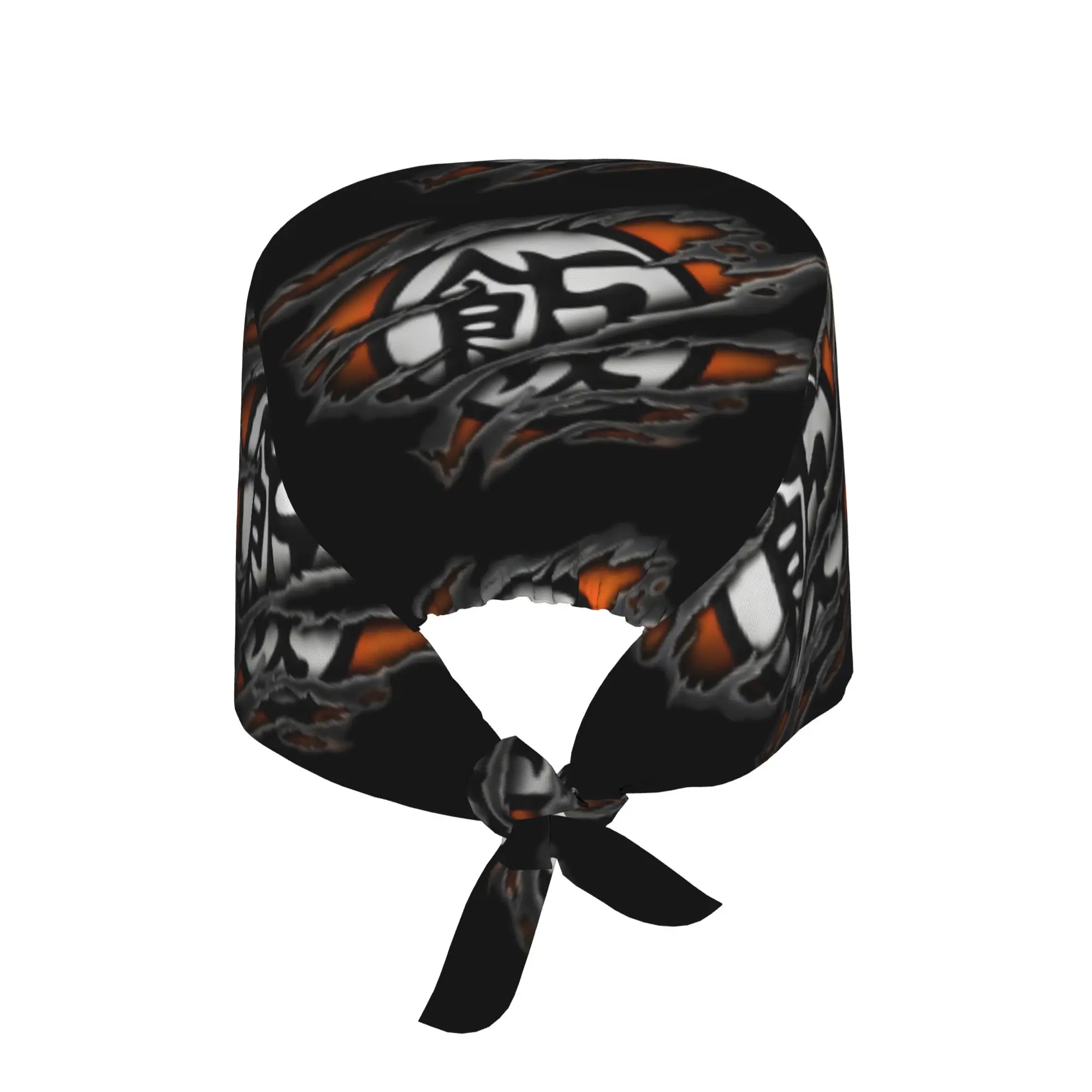 Custom DBZ Goku Japan Comic Cleaning Working Cap Cool Men Women Saiyan Scrub Cap Surgicals Hat Nurse Scrubs Hat For Dentist
