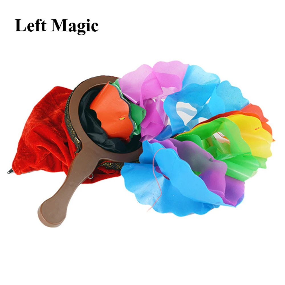 Funny Beginners Magical Props Sets Magic Change Bag Pull Flower Make Things Appear Disappear Trick Universal Bag Toys