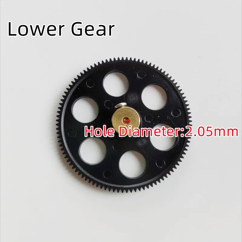 2PCS as Showing Main Gear Upper Lower A B 4.1CM 41MM 0.4M 100T For LH1306 R/C Helicopter Rc Spare Parts Accessories