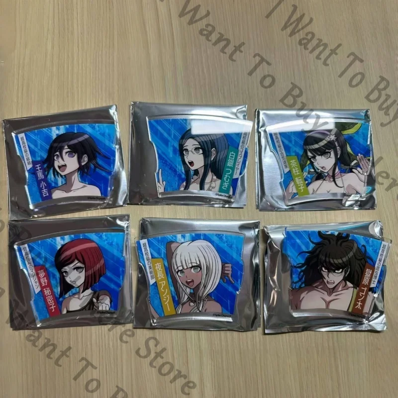 

Аниме Danganronpa Saihara Shuichi Kaede Akamatsu Kaito Momota Miu Iruma косплей мультфильм акриловый коврик для чашки орнамент подставка в подарок