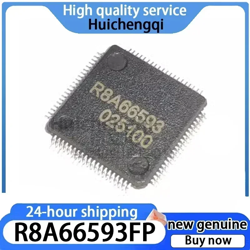 1PCS R8A66593FP R8A66593 QFP80 SMT Integrated Circuit Chip Brand New