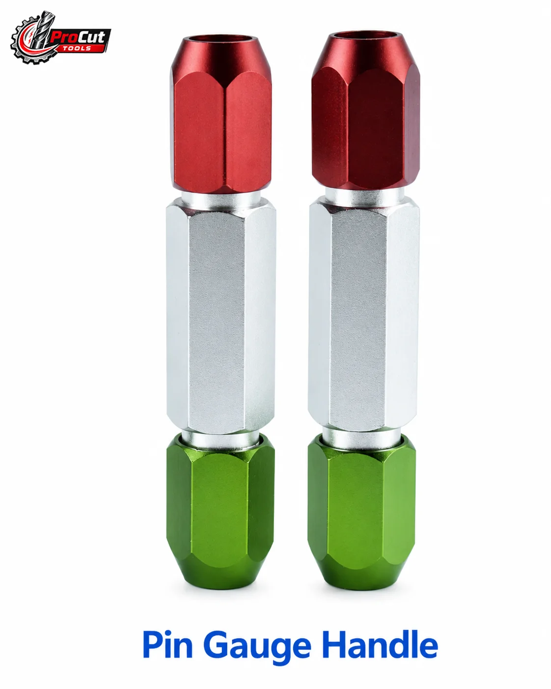 Adjustable Double End Pin Gauge Holder Handle Go No-Go Measuring Rod Fixture Clamp for Precision Inspection